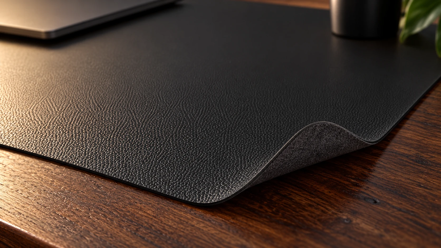 AI concept visualization of mat surface and suede backing