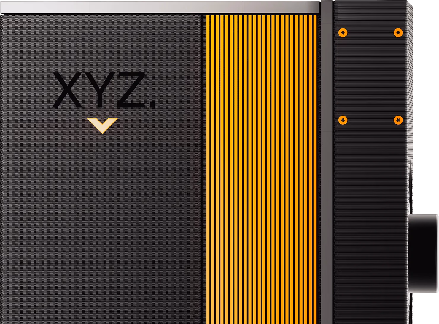 NOVA Speaker 3D Product Render Sideview.